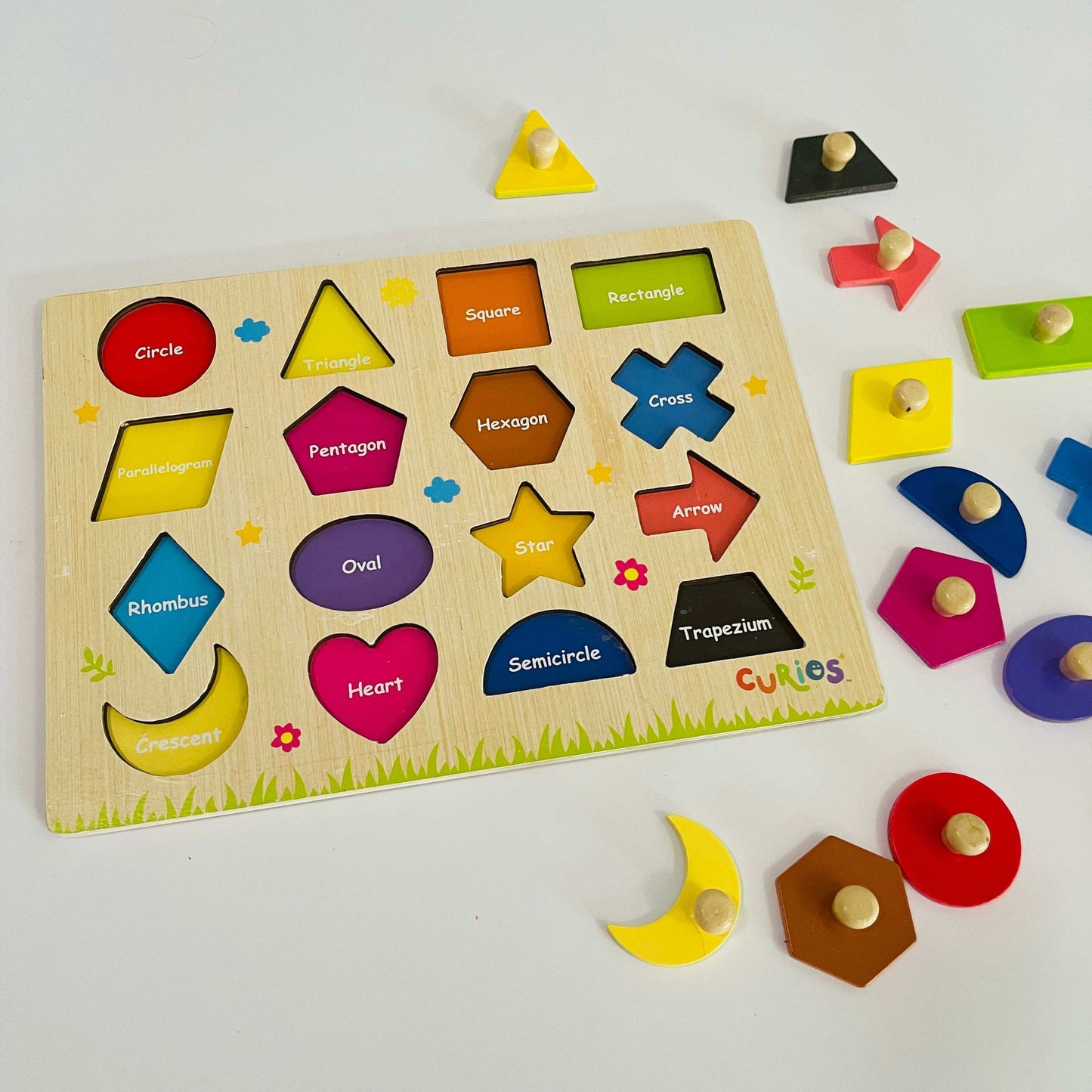 Curios - Magnetic Shape Board