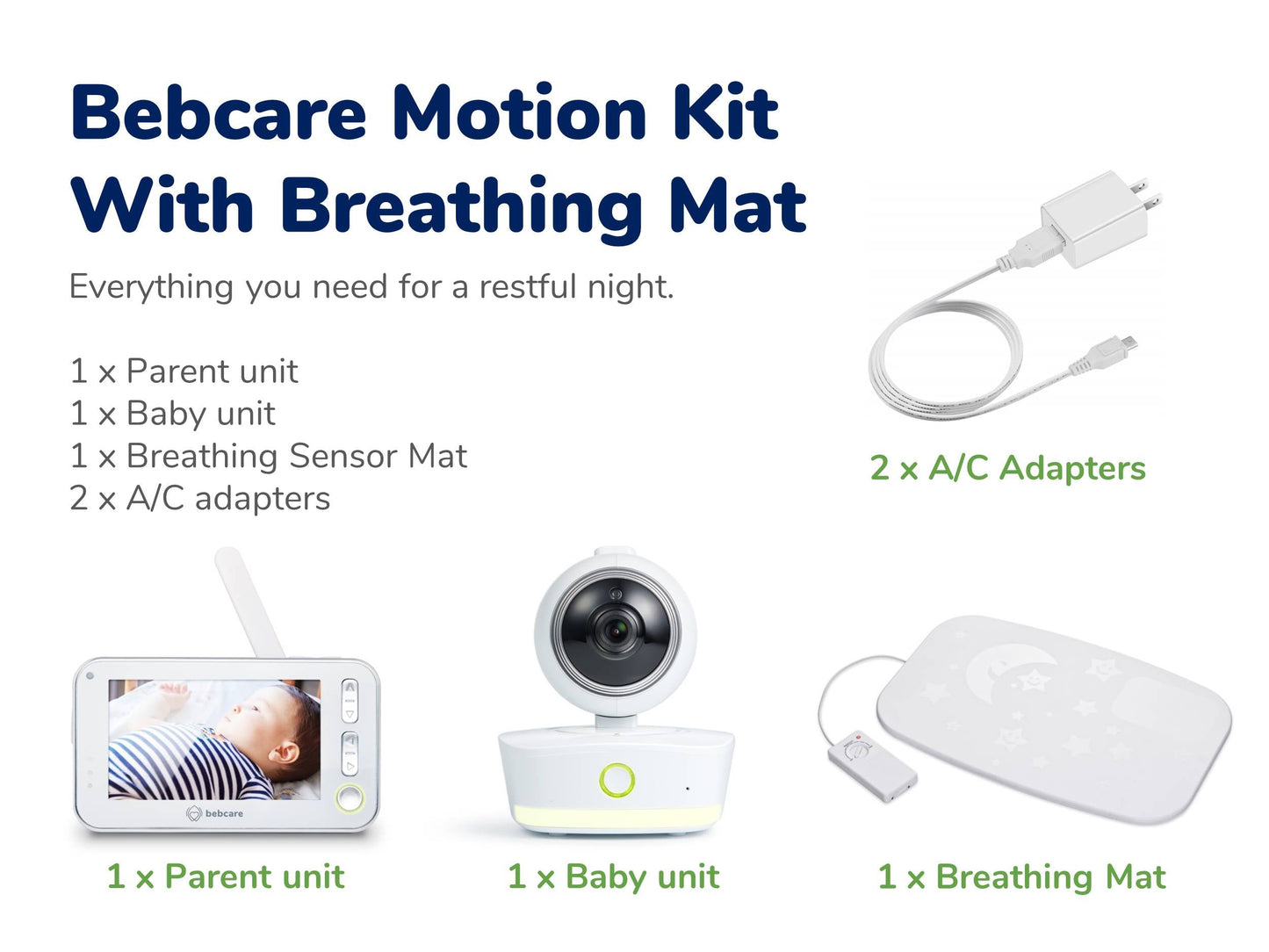 BEBCARE MOTION - SMART VIDEO BABY MONITOR