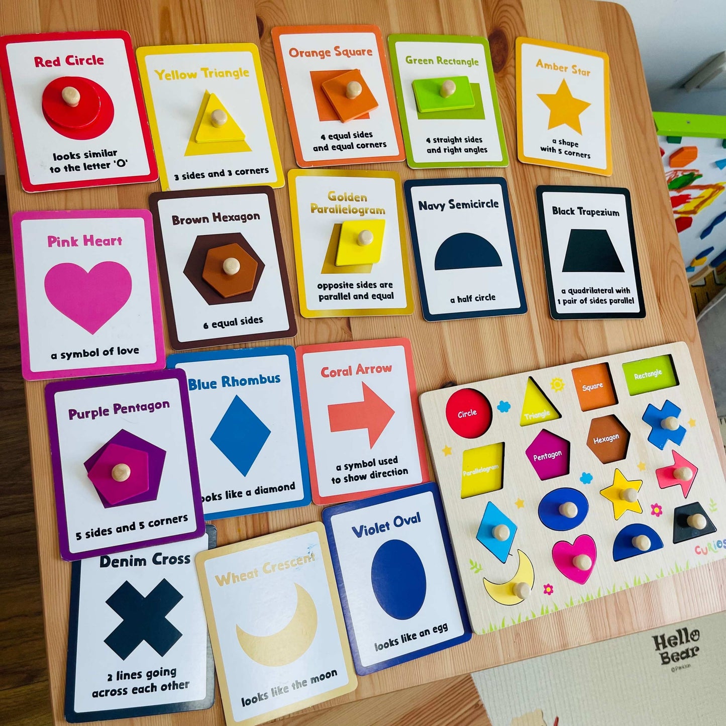 Curios - Magnetic Shape Board