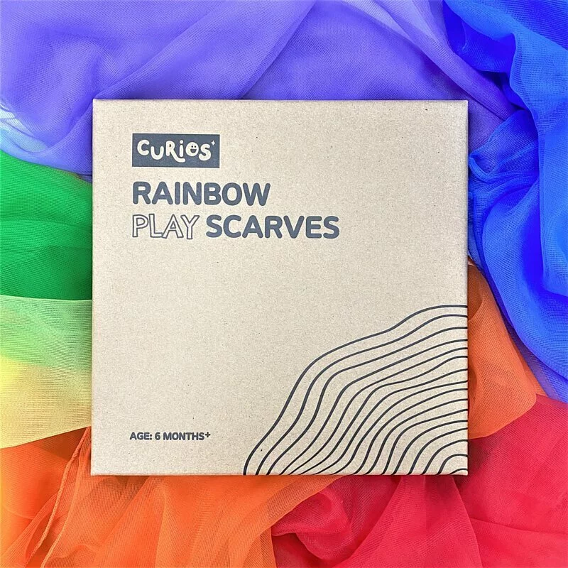 Curios - Rainbow Play Scarves